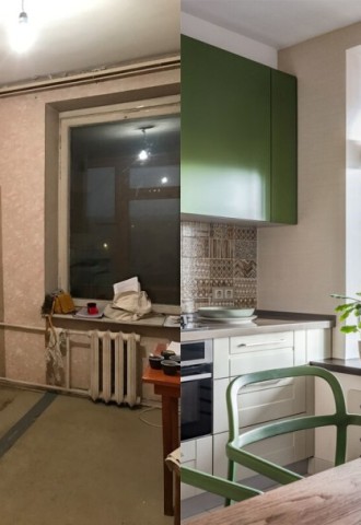 Ремонт в старых квартирах до и после (57 фото)