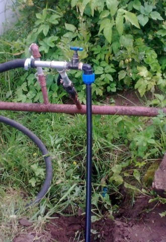 Дачный водопровод из пнд труб (78 фото)