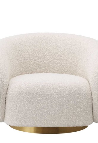 Кресло eichholtz swivel chair eduardo loft concept (70 фото)