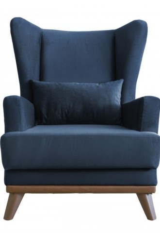 Вращающееся кресло темно синий велор (70 фото)