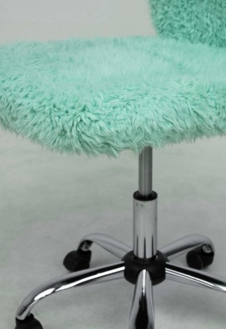 Кресло поворотное fluffy мятного цвета (67 фото)