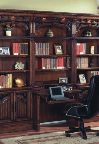 Офисный книжный шкаф (71 фото)