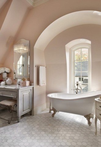 Ванная комната во французском стиле (69 фото)