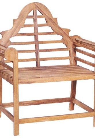 Кресло садовое из массива тикового дерева glasar (70 фото)