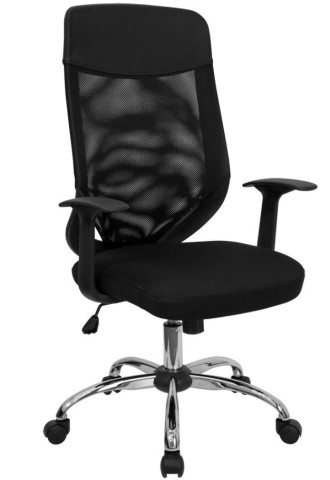 Офисный стул с высокой спинкой (70 фото)