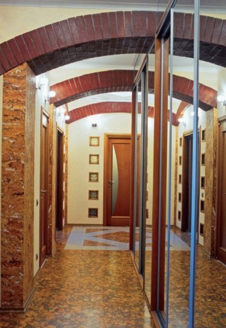 Эллиптическая арка в интерьере коридора (67 фото)