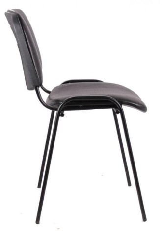 Офисный стул черный на ножках (71 фото)
