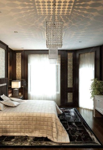 Дизайн интерьера спальни в частном доме (100 фото)