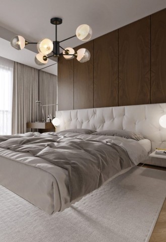 Дизайн спальни в современном стиле минимализм (102 фото)