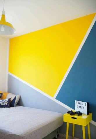 Покраска стен в спальне ремонтстрой (66 фото)
