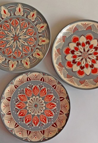 Настенный декор тарелка панно настенная восточный стиль (62 фото)