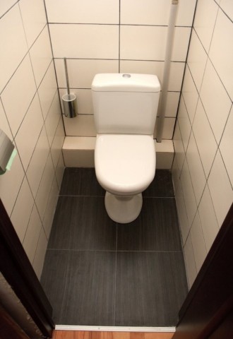 Ремонт в туалете маленького размера (62 фото)
