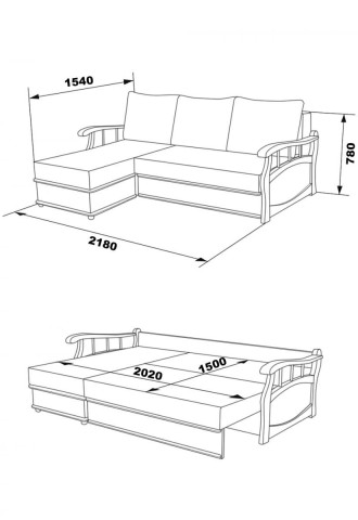 Какие бывают размеры угловых диванов (68 фото)