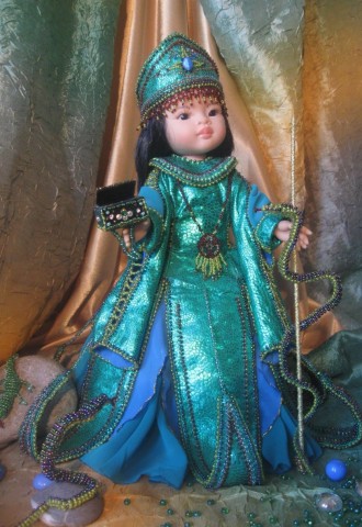 Интерьерная кукла хозяйка медной горы (69 фото)