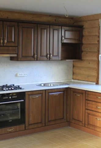 Кухонный гарнитур для дачи (65 фото)