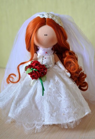Интерьерная кукла невеста (71 фото)