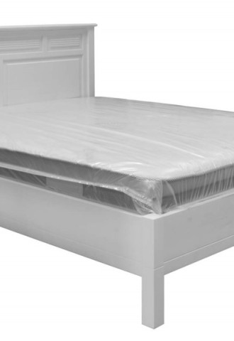 Белая кровать 160х200 из массива сосны (67 фото)