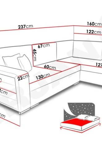 Стандартная длина дивана в гостиной (72 фото)