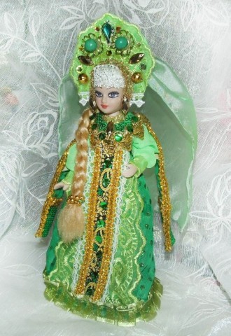Интерьерная кукла царевна лягушка (76 фото)