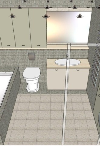 Расположение мебели в ванной комнате (51 фото)