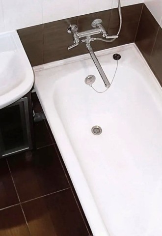 Ремонт в ванной в панельном доме (77 фото)