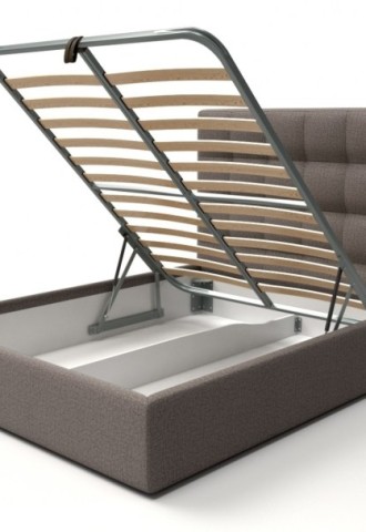 Кровать с подъемным механизмом и диваном (60 фото)