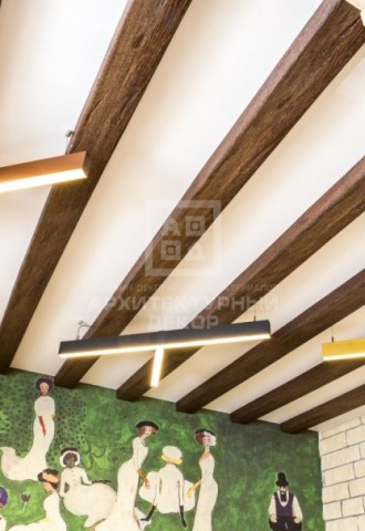 Декоративные рейки на потолок (64 фото)