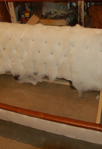 Перетяжка спинки дивана (75 фото)