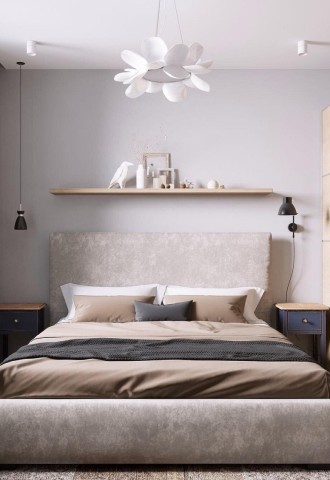 Ремонт небольшой спальни дизайн (56 фото)