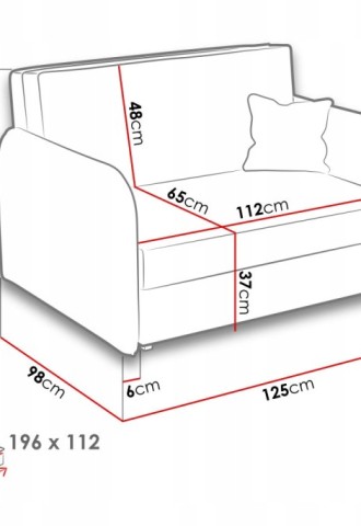 Размер спального места двуспального дивана (61 фото)