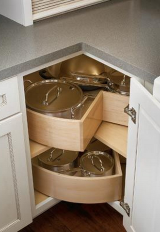 Угловой шкаф с мойкой для кухни (54 фото)