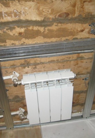 Установка радиаторов отопления на гипсокартонную стену (70 фото)
