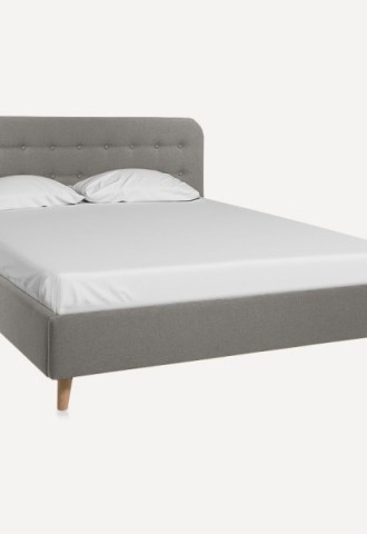 Кровать динс velvet grey (72 фото)