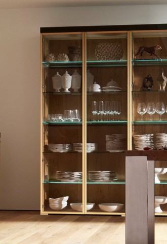Витрина шкаф для кухни альтеро (65 фото)