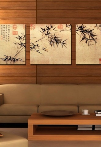 Наклейки на стену в японском стиле (48 фото)