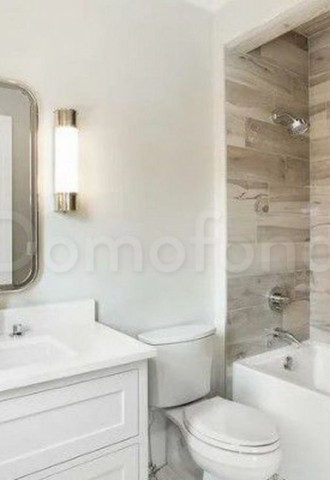 Белая ванная комната с деревом (52 фото)