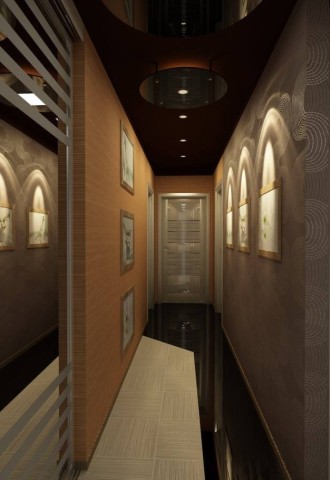 Дизайн узкого коридора в частном доме (96 фото)