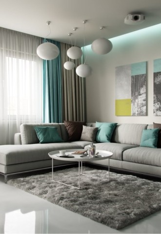 Коричневый диван в интерьере с чем сочетается цветов шторы (101 фото)