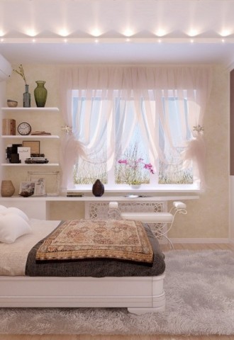 Дизайн спальных комнат в частном доме (99 фото)