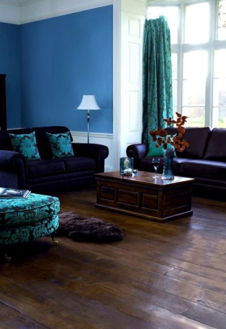 Мебель сине зеленого цвета в интерьере (93 фото)