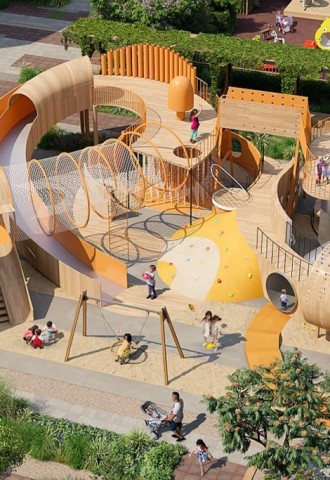Архитектурный макет детской площадки (97 фото)