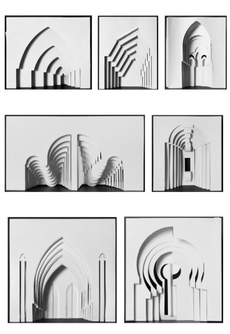 Архитектурный макет рельеф (98 фото)