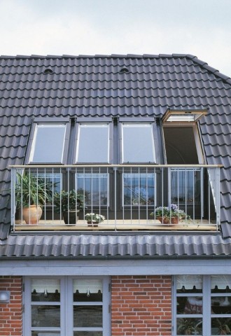 Мансардная крыша с окнами в частном доме (54 фото)