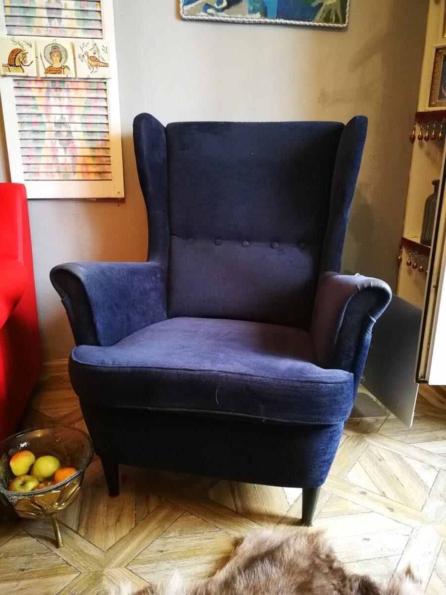 Английское вольтеровское кресло