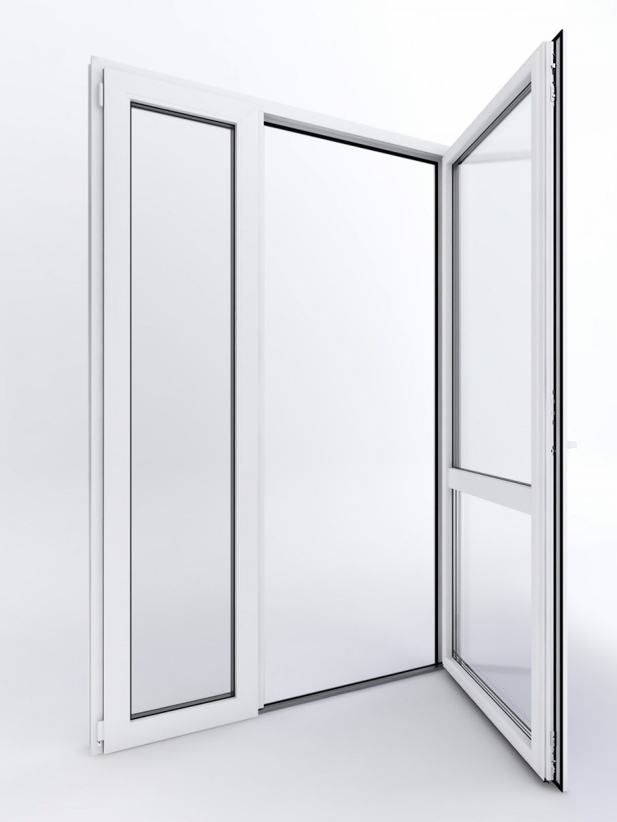 Штульповые двери Рехау