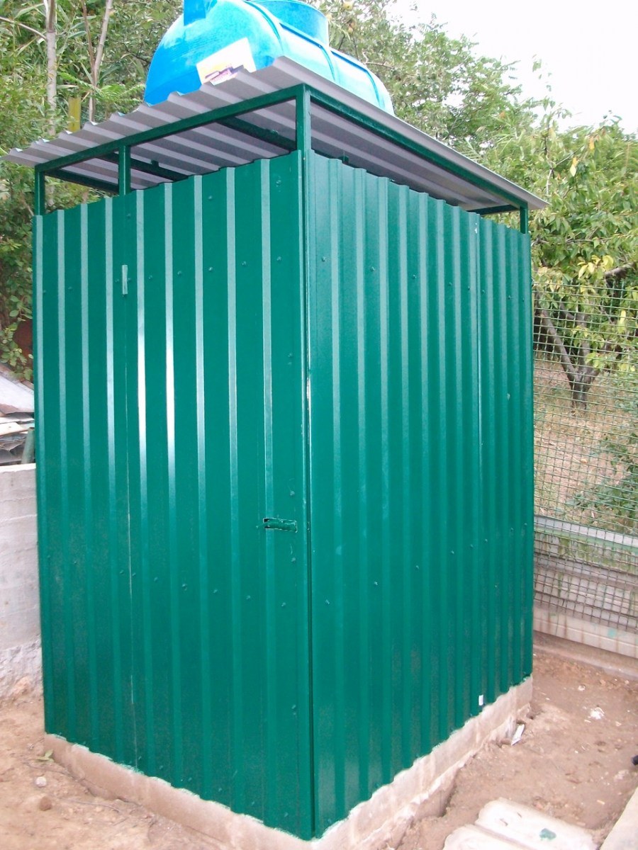 Металлический сарай Greenstorage Белла b 267х117