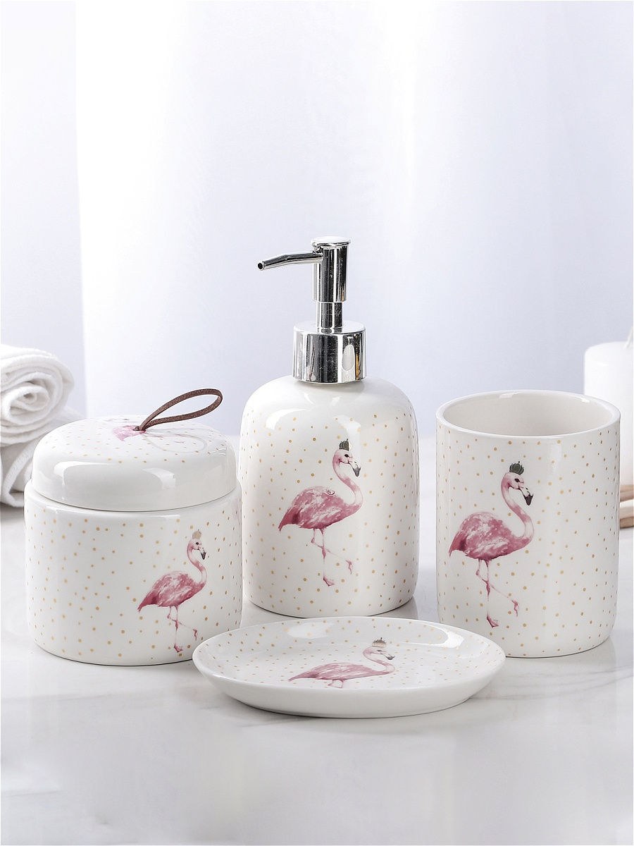 Набор для ванной комнаты Desolita, 4 предм.