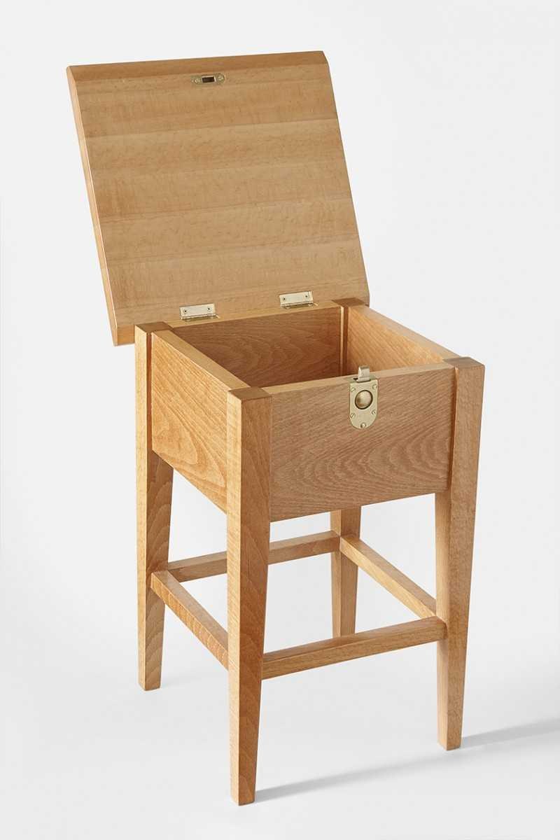 Табурет с ящиком