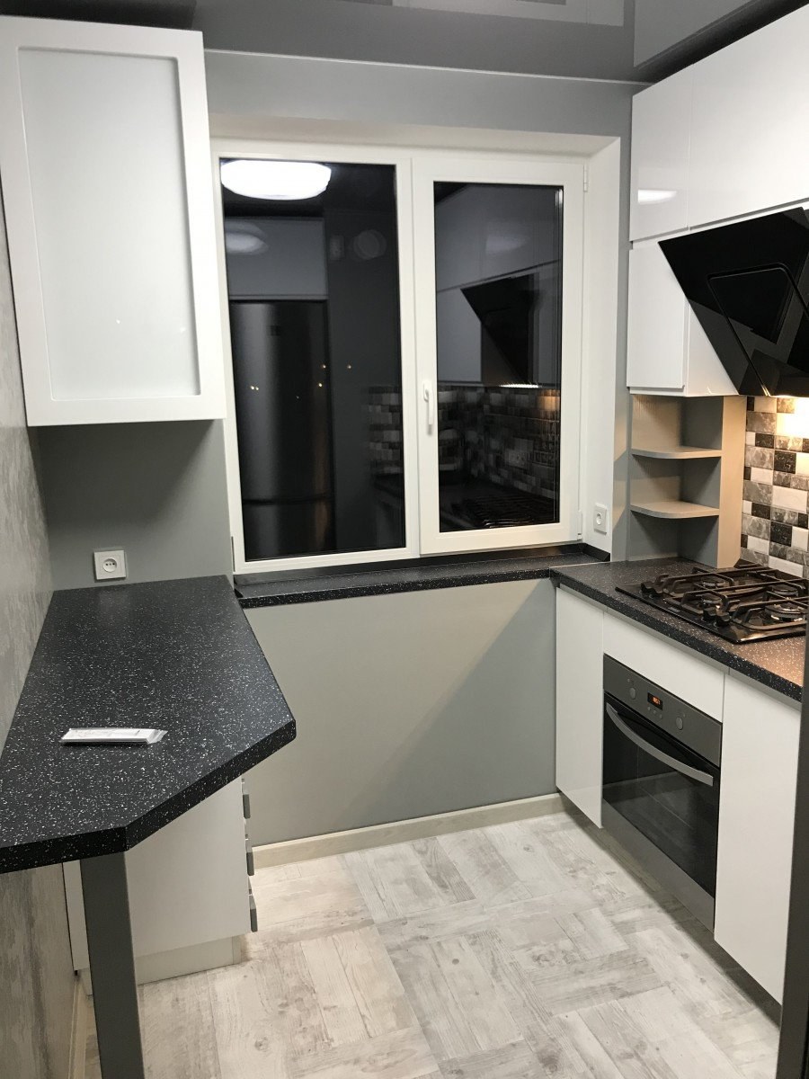 Ремонт маленькой кухни