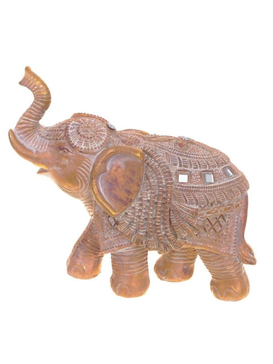 Фигурка декоративная "слон", l15 w6,5 h17 см 612988